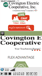 Mobile Screenshot of covingtonelectric.coop